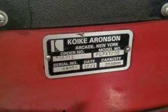 2013 KOIKE ARONSON PLATE-PRO EXTREME 2000 Gantry Plate Machines | JPS International Inc (5)